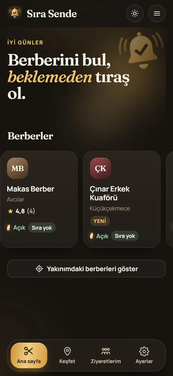 Sıra Sende: Ana sayfa